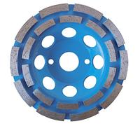 Leman 972 Plateau diamant 2 pistes pour béton 115 x 22,23 mm Hauteur 5 mm