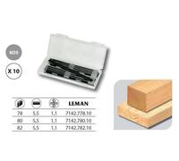 Fer de rabot réversible - Boîte de 10 - 7142.782.10