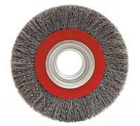 Leman Machine Brosse à disque d.150 al. 16/20/25 0,30 acier ondulé sans fil