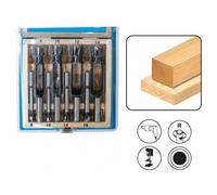 Leman Machine Coffret 4 mèches à bouchonner et 4 mèches à façonner à fond plat – 210.500.08