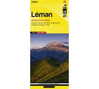 Léman : Des rives du lac aux sommets 1/60 000