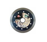 Leman - Disque diamant jante continue à croisillons grés cérame 125mm