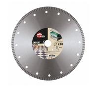 Leman - Disque diamant jante continue grés cérame D. 125x22,23 x1,2mm
