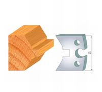 JEU DE 2 FERS PROFILES ACIER HT.50MM N°306