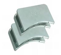 Leman Jeu de 2 positionneurs magnétiques pour fers de rabot Ø60 mm 380.700.060