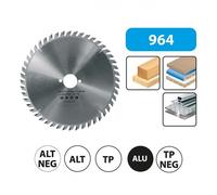Leman - Lame de scie circulaire D.165 x 20 x ép.2,6/1,6 mm 48 dents