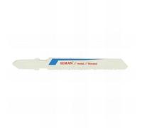 LEMAN Lames de scie sauteuse 7106.05 - 50 x 1,2 mm Métal/Inox - 5 pièces