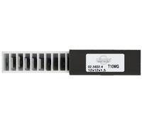 Leman - Lot de 10 plaquettes réversibles au carbure - 45° KO50 50x12x1,5 mm 2 coupes pour bois - 02.5606.2 - Leman