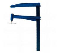 Lot de 2 Serre-joint à pompe saillie large 40x10 600mm