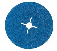 Leman - Lot de 25 disques fibre zirconium D. 125 mm Gr. 36 pour inox - 6212536 - Leman