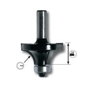 LEMAN Mèche quart de rond queue Ø 6 mm - 16 mm / 13 mm / 1,6 mm
