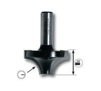 LEMAN Mèche quart de rond queue Ø 8 mm - 4248 - 38 mm / 19 mm / 12 mm