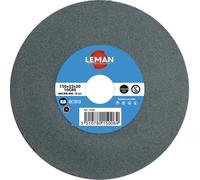 Leman - Meule vitrifiée verte carbure HM à sec D. 200 x Al. 32 x Ep. 20 mm Gr. 120-22029 - Leman