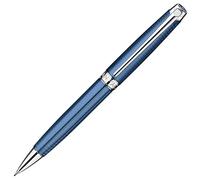 Leman Porte-Mine - Caran d'Ache Grand Bleu, Argente Rhodie 0,7mm