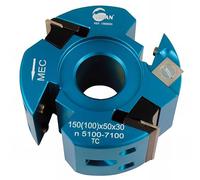 Leman - Porte-outils D. 120 mm Al. 50 mm Ht. 50 mm Z2 et V2 double entraxe : 24 mm et 30 mm - 126.50.50 - Leman