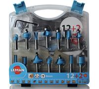 LEMAN S.A DGA40085 Coffret mèches à défoncer Leman 428.700.14