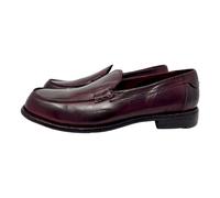 Lemargo - Mocassin Colin en cuir de veau rouge-brun - Homme - Chaussures - Brun - Taille: 46 EU