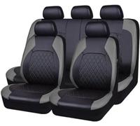 LEMAS Cuir Ensembles de Housses Siège Voiture pour Dacia Duster (HS) 2011-2016, Couvre Sieges Confortables Respirant Imperméable Nonslip Interieu,D-Grey