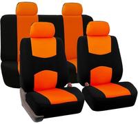 LEMAS Voiture Ensembles Housses Siège pour Dacia Solenza/Spring Electric/Spring Electric 2000-2022 2023 2024 2025, 5 Sièges Respirant Surround Complet Housses de Sièges Interieur Accessoire