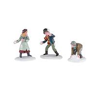 Lemax 02942 Caddington Village Figurine : Snowball Skirmish