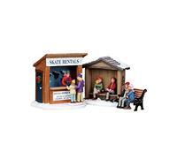 Lemax 03849 Village de Noël Accessoire : Location de Patins (Lot de 3)