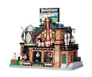 Lemax 05073-UK Caddington Village Sights & Sounds: Yulesteiner Brewery