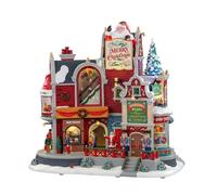 Lemax 05700-UK Christmas Village Sights & Sounds: Tinseltown Plaza