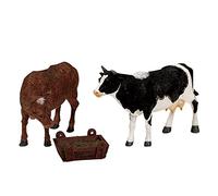 Lemax 12512 Figurine Harvest Crossing : Vache et Taureau