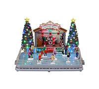 Lemax 14870-UK Caddington Village Sights & Sounds: Christmas Grove Skating Rink