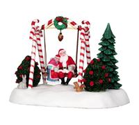 Lemax 24479 Wonderland Accessoire : balançoire Père Noël