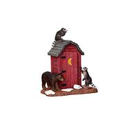 Lemax 24492 Maison Miniature avec 2 Figurines de ratons laveurs - pour Village de Noël