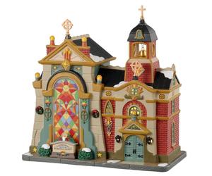 Lemax 25877 Village de Noël Cathédrale de lumière éternelle LED à Piles