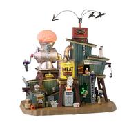 Lemax – 35008-UK Spooky Town Sights & Sounds : Mystery Meat Canning Co.