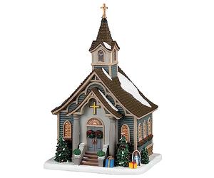 Lemax 35066 Caddington Village Lighted Building: Small Town Church