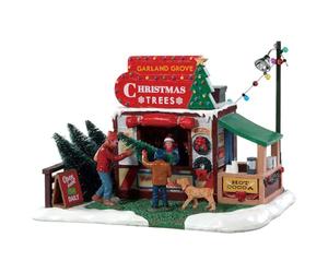 Lemax 83354 Accessoires de Village de Noël : Lot de Grove Arbre de Jardin