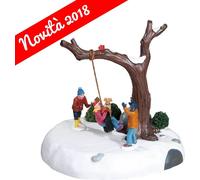 Lemax : Balancoire Pneus Et Arbres 4,5 V