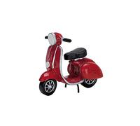 Lemax Accessoire de Village de Noël : cyclomoteur Rouge, polyrésine