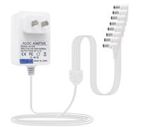 Lemax Adaptateur d'alimentation 4,5 V Compatible avec Les Accessoires Lemax Lighted 94566 94563 94564 94565 74295 74269 74707 84428 44242 pour Noël, Halloween, Village de Noël et décoration de