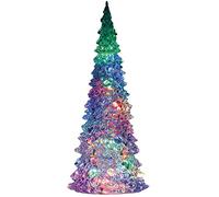 Lemax Arbre Lumineux en Cristal - 4 Couleurs changeantes et Transformation de Couleur - XL - B/O (4,5 V)