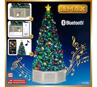LEMAX Arbre de Noël musical et lumières LED "Musical Tree" H39 x 17 x 17 cm