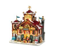 LEMAX-Bâtiment éclairé Lemax Santa’s wonderland North pole outfitters