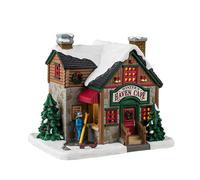 LEMAX-Bâtiment éclairé Lemax Vail Village Winter’s haven café
