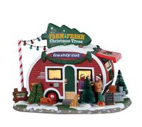Lemax Boutique De Arbres Noel - Farm Fraiche Christmas Trees 25928