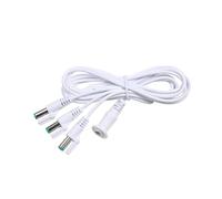 Lemax Câble d'extension type L vers type U X 3, blanc #44340