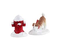 LEMAX-Accessoire Borne d’incendie sous la neige Lemax - 5,3 x 3 x 2,3 cm