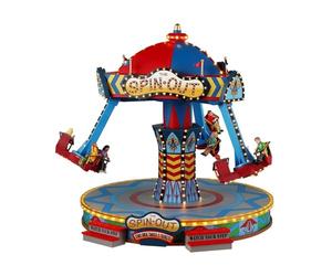 LEMAX Carrousel en mouvement avec musique "The Spin Out" 26 x 29 x 30,5 cm