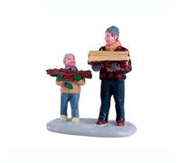 Lemax Christmas Village 02807 Bois de Chauffage pour Foyer