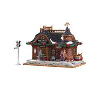 Lemax Christmas Village 75256 Station de jonction à Piles LED