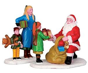 Lemax Christmas Village Gifts from Santa Lot de 2-42245