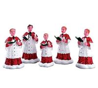 Lemax Christmas Village The Choir Lot de 5-52038